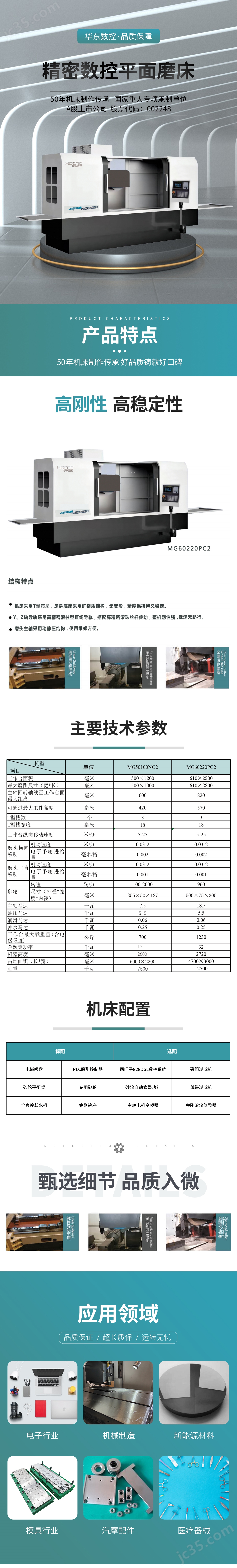 MG60220PC2数控平面磨床